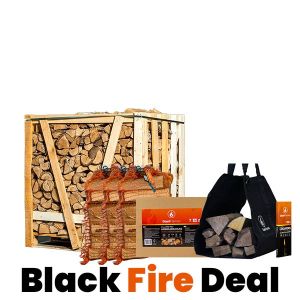 Halve pallet haardhout naar keuze + gratis aanmaakproducten