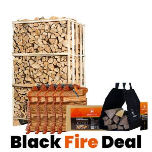 Hele pallet haardhout naar keuze + gratis aanmaakproducten