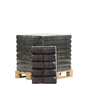 Nachtbriketten halve pallet 49 zakken x 10kg (490kg)