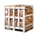 Halve pallet ovengedroogd beuken haardhout zonder schors 25cm