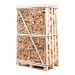 Hele pallet ovengedroogd gekloofd beuken haardhout zonder schors 25cm