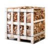 Halve pallet ovengedroogd beuken haardhout zonder schors 25cm