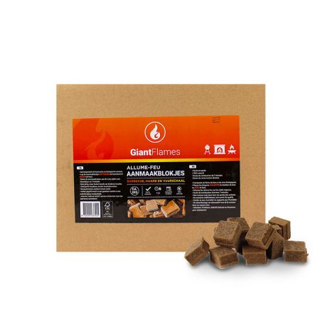 Giant Flames aanmaakblokjes doos 575 stuks (3kg) main product photo