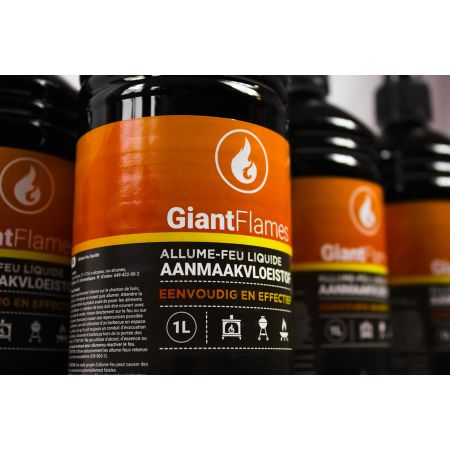 Giant Flames Aanmaakvloeistof 1L Sfeerfoto