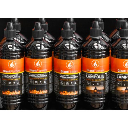 Giant Flames Aanmaakvloeistof 1L Sfeerfoto