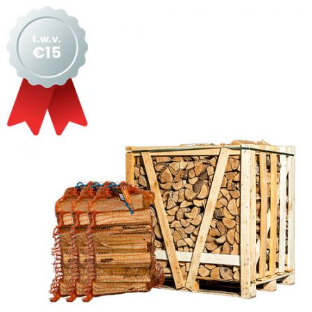 Halve pallet haardhout naar keuze + gratis aanmaakhout t.w.v. €15 main product photo