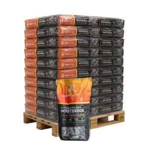 Pallet Giant Flames houtskool 44 zakken x 10kg (440kg)