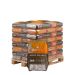 Halve pallet Giant Flames houtpellets 35 zakken x 15kg (525kg)