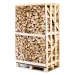Pallet ovengedroogd gekloofd acacia haardhout 25cm