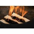 Aanmaakhout brandend - Sfeerfoto