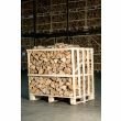 Halve pallet ovengedroogd essen haardhout